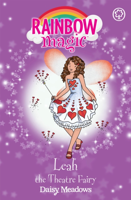 Book cover of Rainbow Magic: Leah the Theatre Fairy