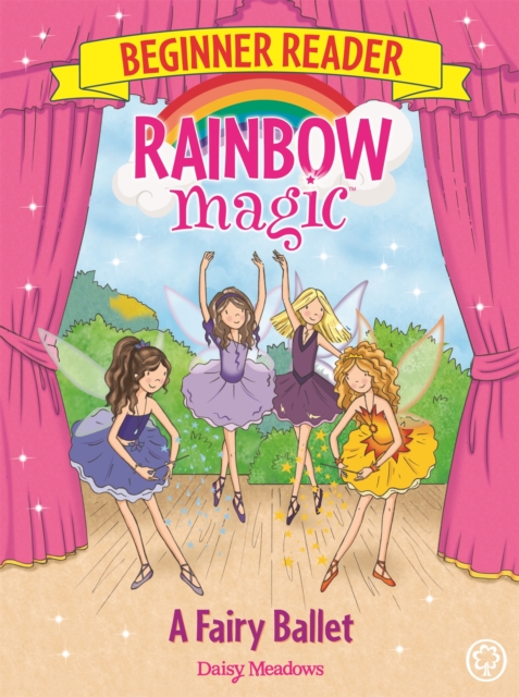 Book cover of Rainbow Magic Beginner Reader: A Fairy Ballet