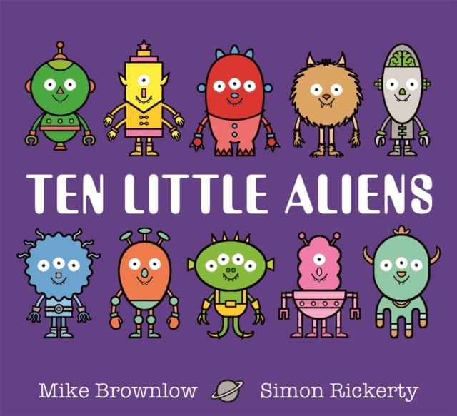 Book cover of Ten Little Aliens