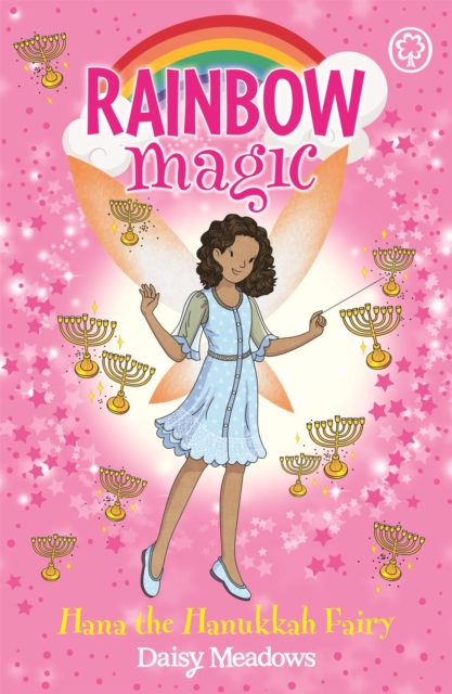 Book cover of Rainbow Magic: Hana the Hanukkah Fairy