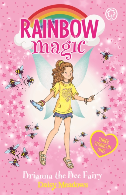 Book cover of Rainbow Magic: Brianna the Bee Fairy