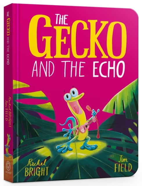 Book cover of The Gecko and the Echo Board Book