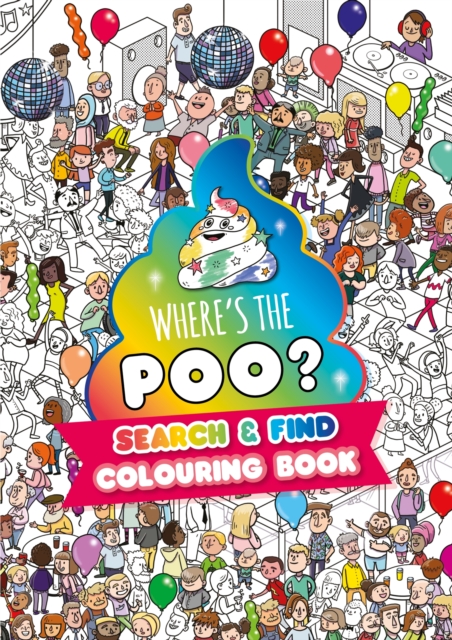 Book cover of Where's the Poo? A search and find colouring book