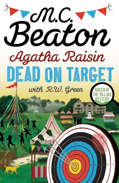 Book cover of Agatha Raisin: Dead on Target
