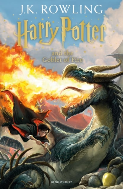 Book cover of Harry Potter and the Goblet of Fire