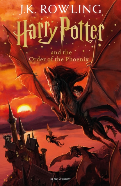 Book cover of Harry Potter and the Order of the Phoenix