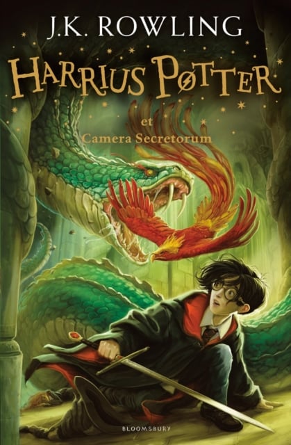 Book cover of Harry Potter and the Chamber of Secrets (Latin)