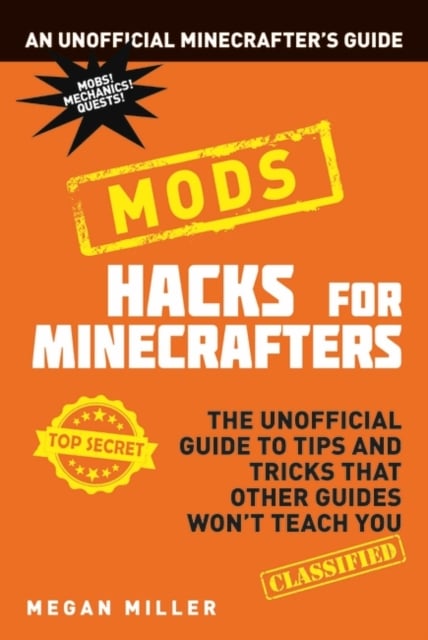 Book cover of Hacks for Minecrafters: Mods