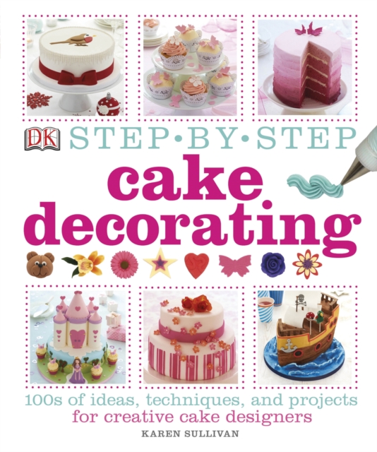 Book cover of Step-by-Step Cake Decorating