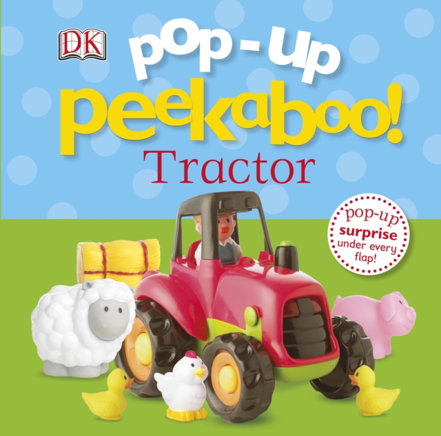 Book cover of Pop-Up Peekaboo! Tractor