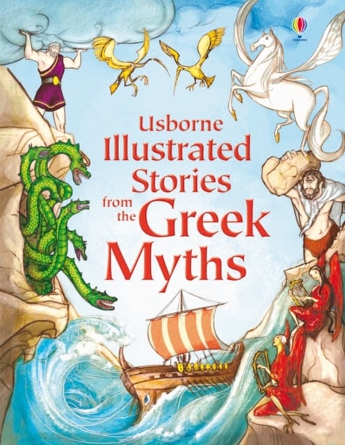 Book cover of Illustrated Stories from the Greek Myths