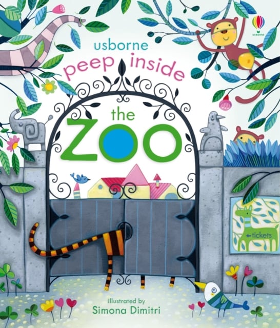 Book cover of Peep Inside the Zoo