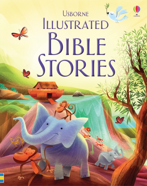 Book cover of Illustrated Bible Stories