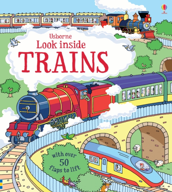 Book cover of Look Inside Trains