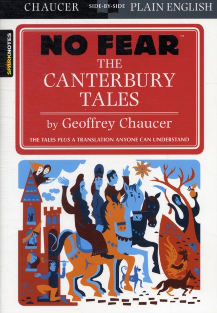 Book cover of The Canterbury Tales (No Fear)
