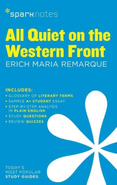 Book cover of All Quiet on the Western Front SparkNotes Literature Guide