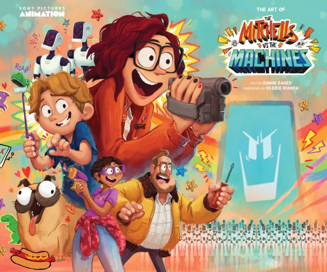 Book cover of The Art of The Mitchells vs. The Machines