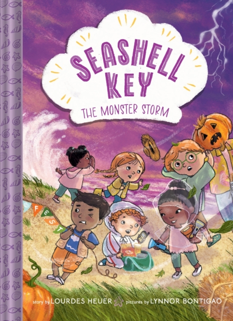 Book cover of The Monster Storm (Seashell Key #2)