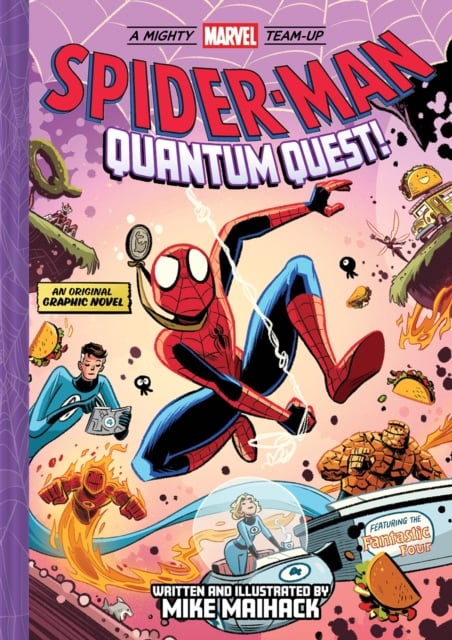 Book cover of Spider-Man: Quantum Quest! (A Mighty Marvel Team-Up # 2)