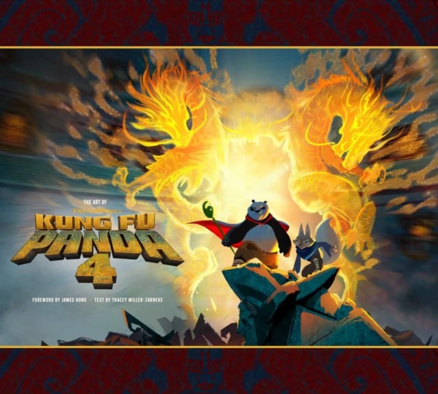 Book cover of The Art of DreamWorks Kung Fu Panda 4