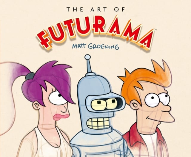 Book cover of The Art of Futurama
