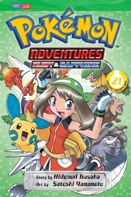 Book cover of Pokemon Adventures (Ruby and Sapphire), Vol. 21