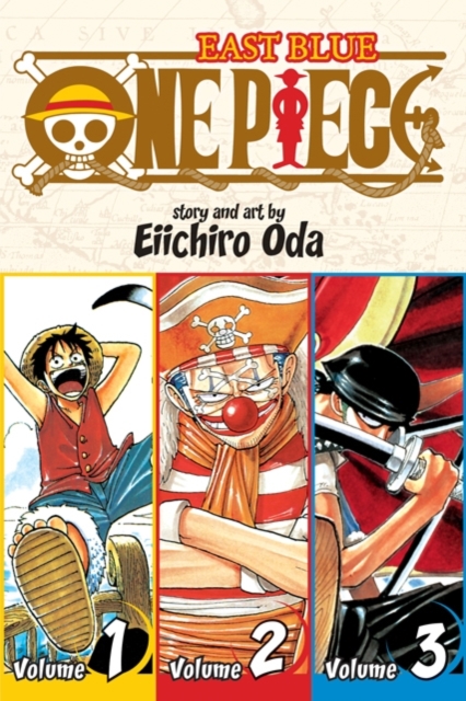 Book cover of One Piece (Omnibus Edition), Vol. 1