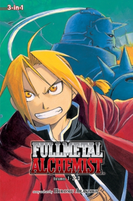 Book cover of Fullmetal Alchemist (3-in-1 Edition), Vol. 1