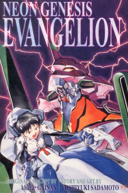 Book cover of Neon Genesis Evangelion 3-in-1 Edition, Vol. 1