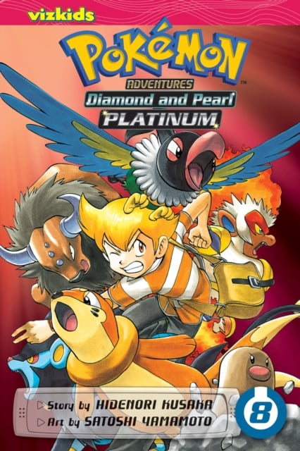 Book cover of Pokemon Adventures: Diamond and Pearl/Platinum, Vol. 8