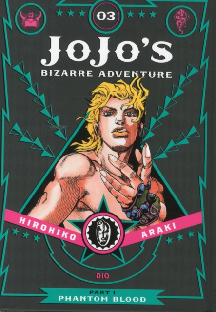 Book cover of JoJo's Bizarre Adventure: Part 1--Phantom Blood, Vol. 3