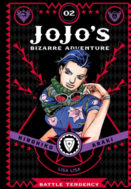 Book cover of JoJo's Bizarre Adventure: Part 2--Battle Tendency, Vol. 2