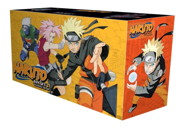 Book cover of Naruto Box Set 2