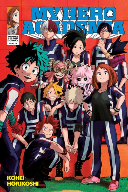 Book cover of My Hero Academia, Vol. 4