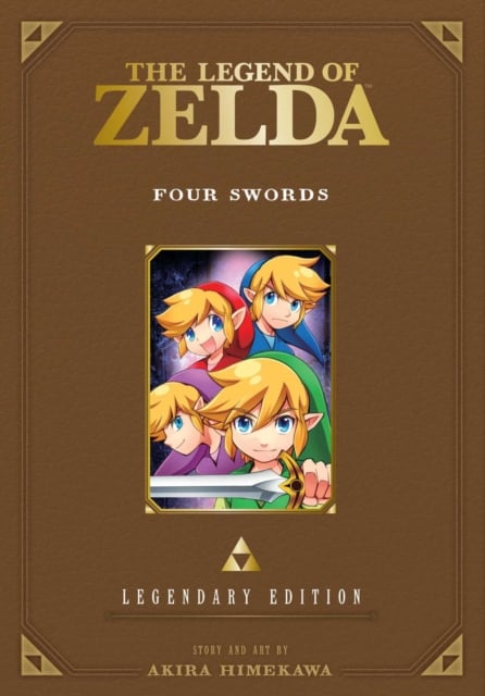 Book cover of The Legend of Zelda: Four Swords -Legendary Edition-