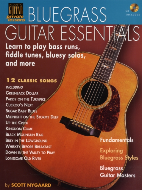 Book cover of Bluegrass Guitar Essentials