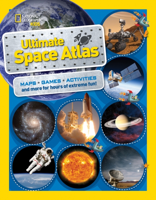 Book cover of National Geographic Kids Ultimate Space Atlas