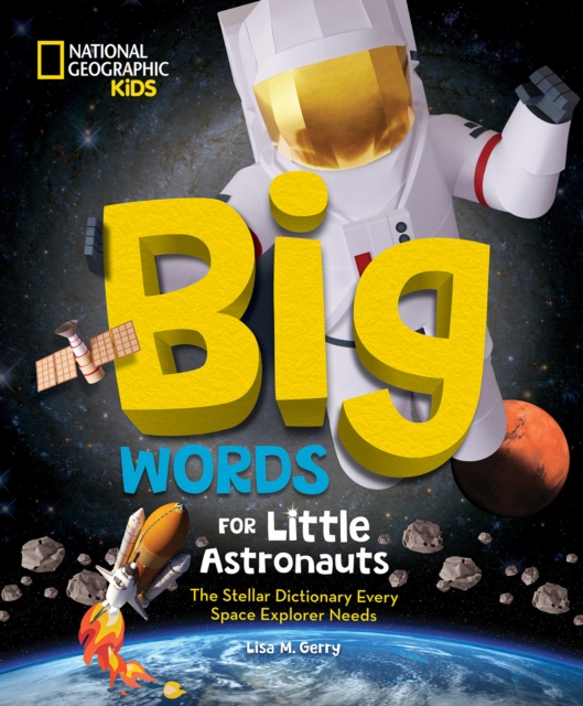 Book cover of Big Words for Little Astronauts