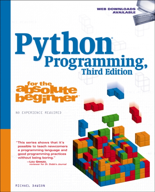 Book cover of Python Programming for the Absolute Beginner