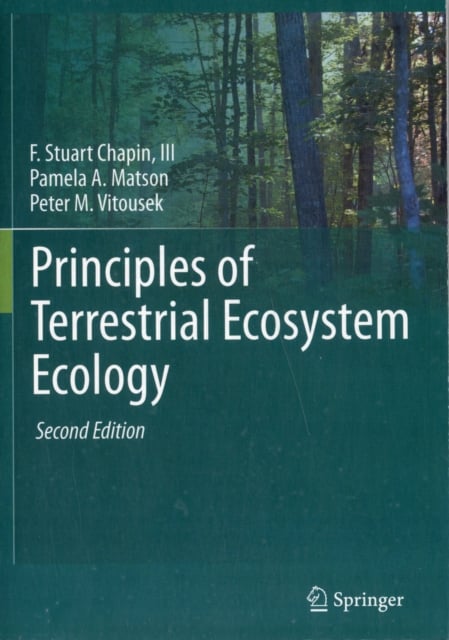 Book cover of Principles of Terrestrial Ecosystem Ecology