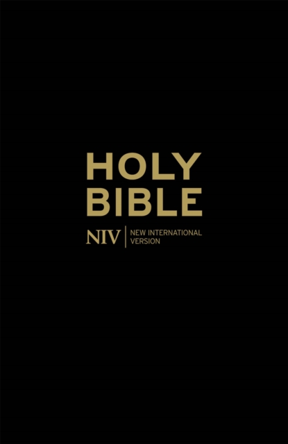 Book cover of NIV Holy Bible - Anglicised Black Gift and Award