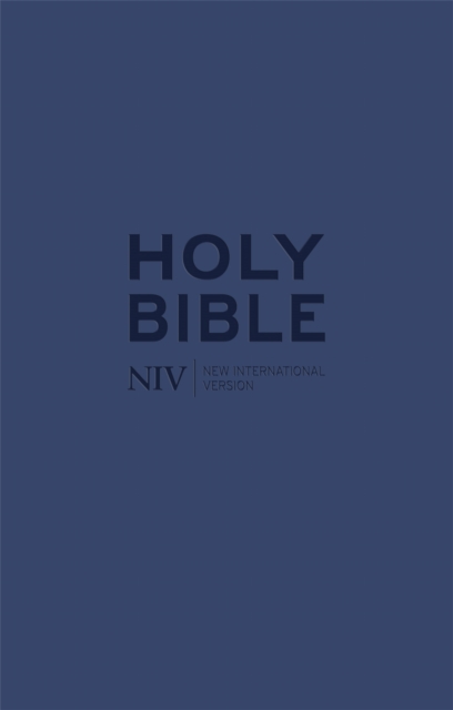Book cover of NIV Tiny Navy Soft-tone Bible with Zip