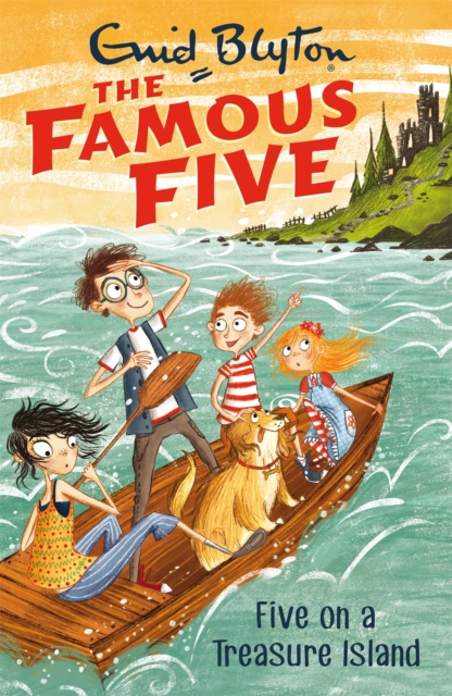 Book cover of Famous Five: Five On A Treasure Island