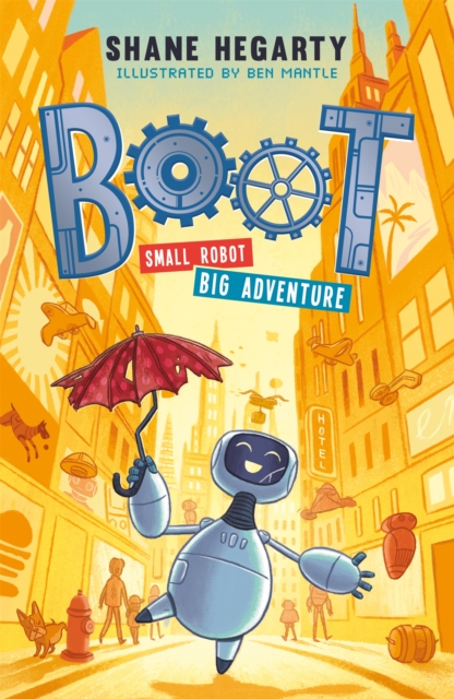 Book cover of BOOT small robot, BIG adventure