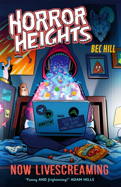 Book cover of Horror Heights: Now LiveScreaming