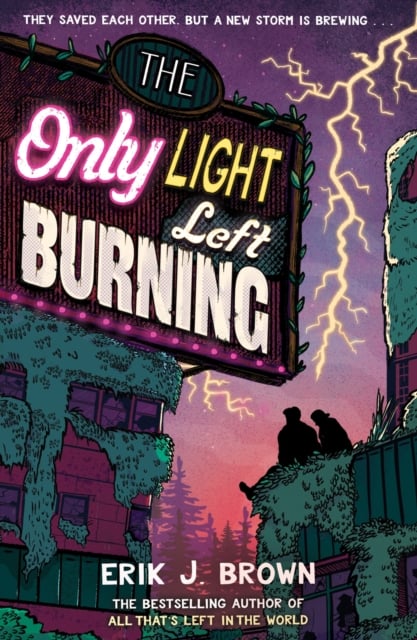Book cover of The Only Light Left Burning