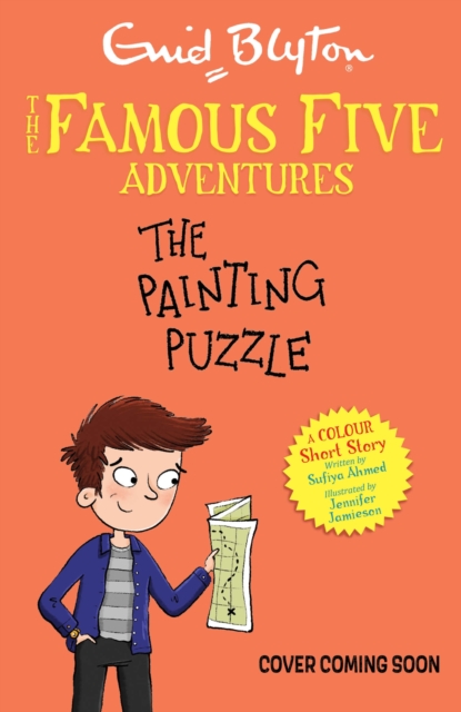 Book cover of Famous Five Colour Short Stories: The Painting Puzzle