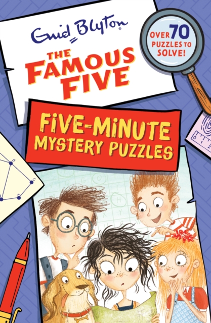 Book cover of Famous Five: Five-Minute Mystery Puzzles