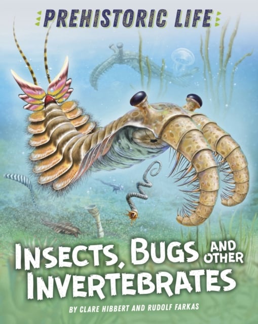 Book cover of Prehistoric Life: Insects, Bugs and Other Invertebrates