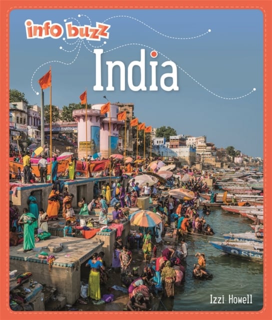 Book cover of Info Buzz: Geography: India